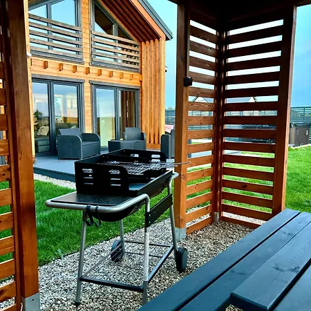 Wodne Widoki - Domek Letniskowy Z Jacuzzi Dziwnówek Exterior foto